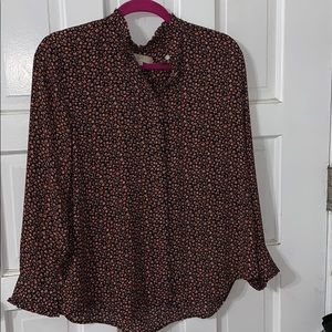 Loft long sleeve blouse